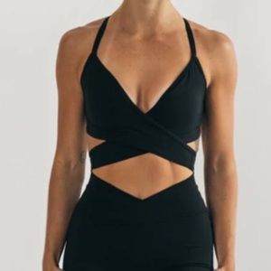 Alphalete Surface Wrap Bra S